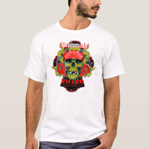 Anunnaki Custom "Killer Skull" Premium Black T-shi T-shirt