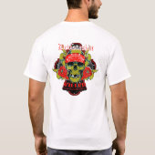 Anunnaki Custom "Killer Skull" Premium Black T-shi T-shirt (Achterkant)