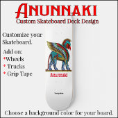 Anunnaki Custom Skateboard Deck
