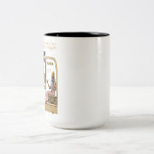 Anunnaki Gods Tweekleurige Koffiemok (Center)