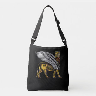 Anunnaki Guardian Alien Ancient Sumerian God Crossbody Tas