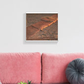 Anunnaki retourneren gevleugelde schijf canvas afdruk (Insitu (Woonkamer))