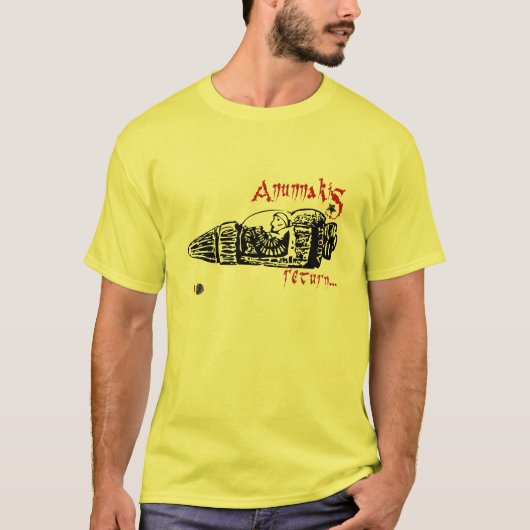 anunnaki return t-shirt (Voorkant)