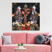 Anunnaki Scouts Canvas Afdruk (Insitu (Woonkamer))