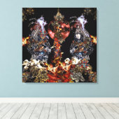 Anunnaki Scouts Canvas Afdruk (Insitu (Houten vloer))