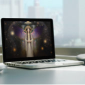 Anunnaki Star Goddess Ishtar High Frequency Art Poster