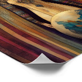 Anunnaki ster Godin Ishtar Abstracte surrealistisc Poster (Hoek)