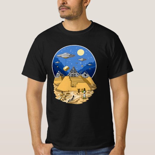 anunnaki tekening t-shirt (Voorkant)
