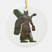 Anunnuki Ancient Sumerian buitenaardse buitenaards Keramisch Ornament (Voorkant)