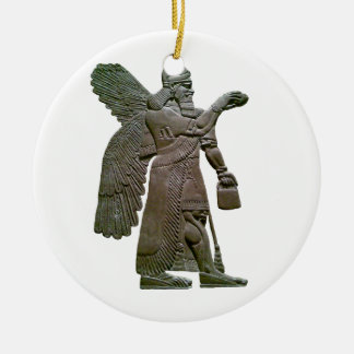 Anunnuki Ancient Sumerian buitenaardse buitenaards Keramisch Ornament