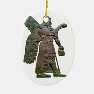 Anunnuki Ancient Sumerian buitenaardse buitenaards Keramisch Ornament