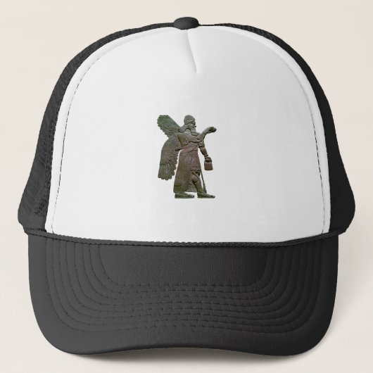 Anunnuki Ancient Sumerian Gods Aliens Trucker Pet (Voorkant)