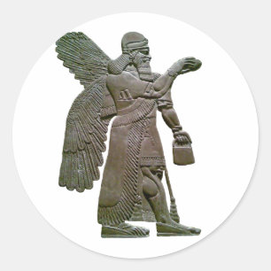 Anunnuki Ronde Sticker