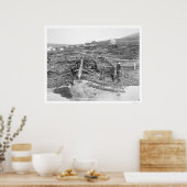 Anvil Creek Gold Mine Alaska 1916 Poster (Keuken)