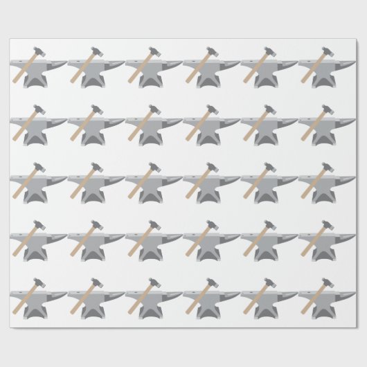 Anvil & Hammer Cadeaupapier (Vlak)