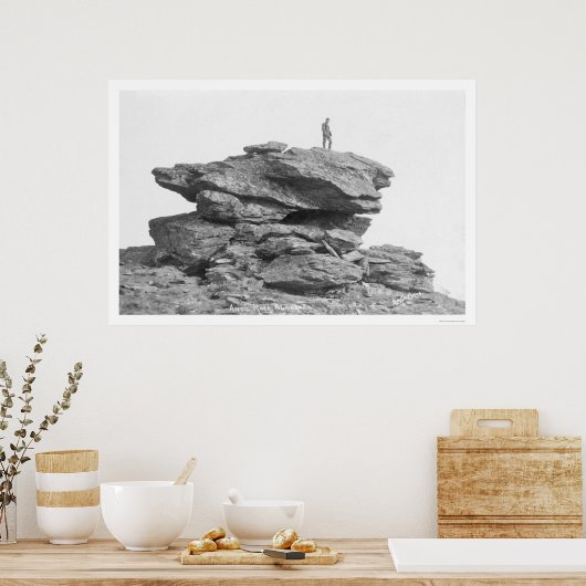 Anvil Rock Nome Alaska 1912 Poster (Keuken)
