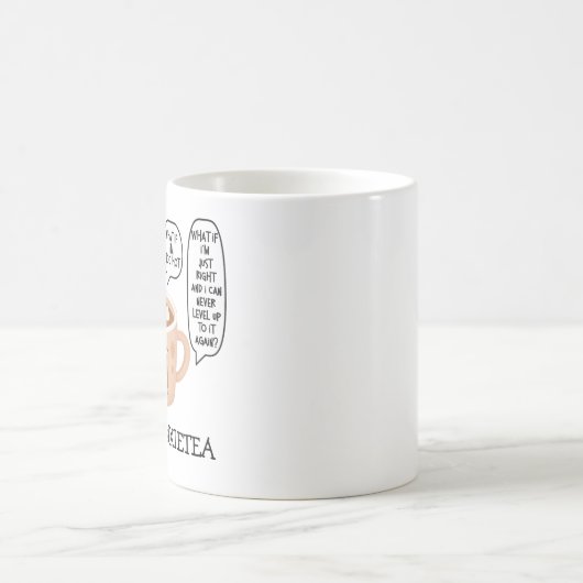 ANXIETEA Witte 11oz Keramische Mok (Center)