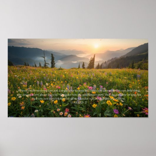 Anxiety and Worry Inspirational Words of Wisdom  Poster (Voorkant)