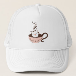 Anxiety & Caffeine Funny Gift for Coffee Lovers Trucker Pet