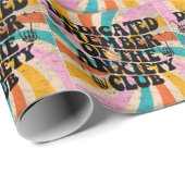 anxiety club member cadeaupapier (Rol Hoek)