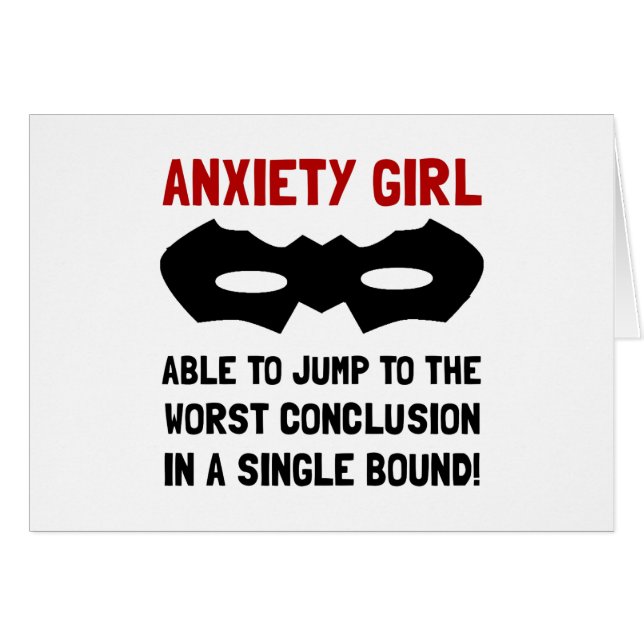 Anxiety Girl (Voorkant Horizontaal)