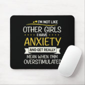 Anxiety Humor For Women With Overstimulation  Muismat (Met muis)