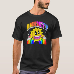 ANXIETY meme Geniet van uw bestaande Crisis zoomer T-shirt