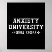 Anxiety Universiteit Honours Programma Poster (Voorkant)