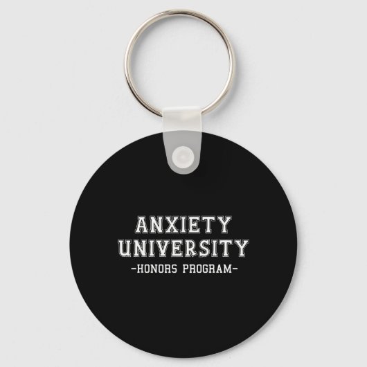 Anxiety Universiteit Honours Programma Sleutelhanger (Voorkant)