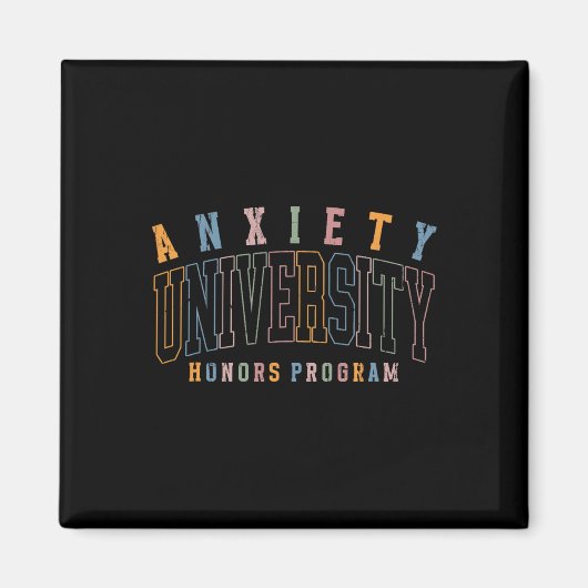 Anxiety University Honors Program, Geestelijke Gez Magneet (Voorkant)