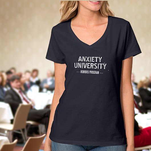 Anxiety University - Honours Programma T-shirt