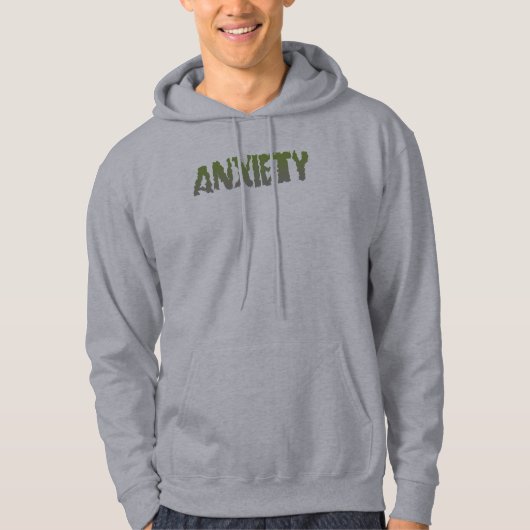 Anxiety Ver 1 Heren Hoodie (Voorkant)