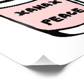 anxiety xanax peace foto afdruk (Hoek)