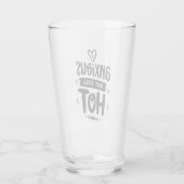 Anxious But Hot Glas (Achterkant)