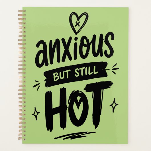Anxious But Hot Planner (Voorkant)