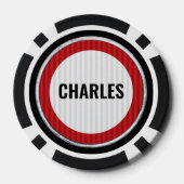 ANY AGE 25th Birthday Speed Limit Sign Poker Chips (Achterkant)