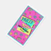 ANY AGE 90's retro verjaardag gastdoekjes servette Servet (Hoek)