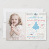 ANY AGE - Alice in Wonderland Tea Party Kaart (Voorkant)