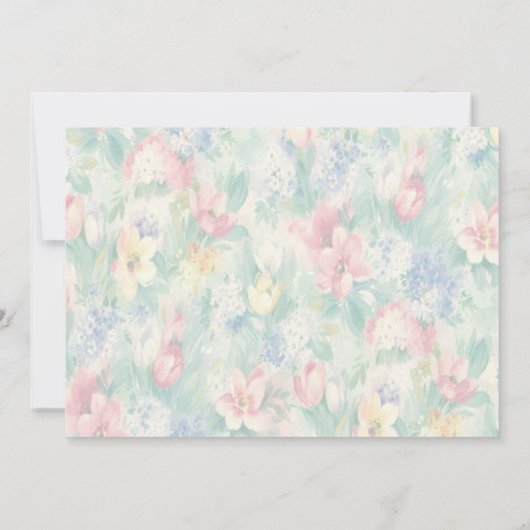 ANY AGE - Alice in Wonderland Tea Party Kaart (Achterkant)