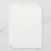 ANY AGE - Ballerina Ballet Verjaardag uitnodiging (Achterkant)