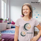 Any Age  Celestial Pyjama Verjaardag Roze T-shirt