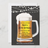 ANY AGE - Cheers & Beers Verjaardagsuitnodiging Kaart (Voorkant)