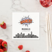 Any Age Comics Boek Superheld Verjaardag Servet (Insitu)