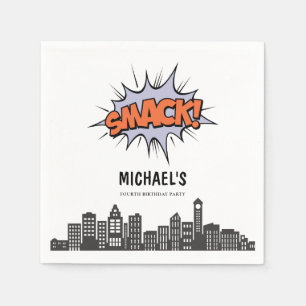 Any Age Comics Boek Superheld Verjaardag Servet