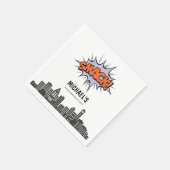 Any Age Comics Boek Superheld Verjaardag Servet (Hoek)