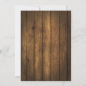 ANY AGE - Eat Drink Be Irish Verjaardagsuitnodigin Kaart (Achterkant)