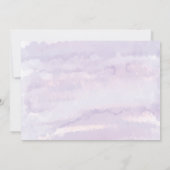 ANY AGE - Eenhoorn Glitter Verjaardag uitnodiging (Achterkant)