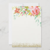 ANY AGE - Fairy Party Birthday Invitation Kaart (Achterkant)