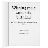 Any Age Feminine Pink 7 Fotocollage Verjaardag (Binnen (Rechts))