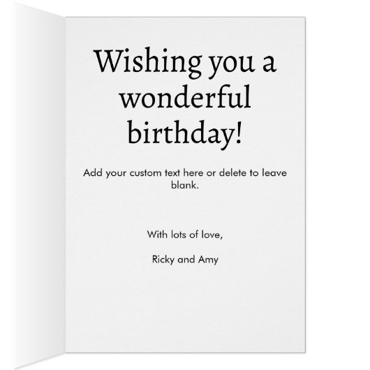 Any Age Feminine Pink 7 Fotocollage Verjaardag (Binnen (Rechts))